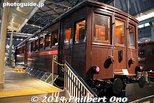 Class Nade 6110 electric train geared for commuters. Used by the Yamanote and Chup Lines in Tokyo from 1914.
Keywords: saitama omiya Railway railroad Museum train