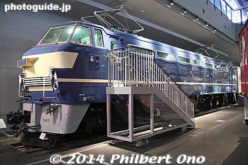 Freight train locomotive, JNR Class EF66
Keywords: saitama omiya Railway railroad Museum train