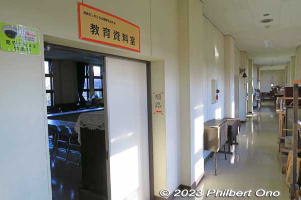 2nd floor hallway.
Keywords: Saitama Soka-juku post town shukuba