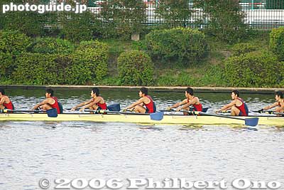 Kyoto Univ.
Keywords: saitama toda boat rowing race regatta university