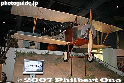 Replica of Nieuport 81E2. This was first imported to Japan in 1918 and used to train Japanese pilots by a French mission.
Keywords: saitama tokorozawa koku koen aviation museum park airplane