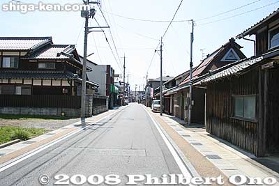 Nakasendo in Echigawa-juku
Keywords: shiga aisho-cho echigawa-juku nakasendo road post stage town station