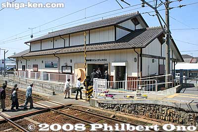 Ohmi Railways Echigawa Station
Keywords: shiga aisho-cho echigawa-juku echigawa station train ohmi railways