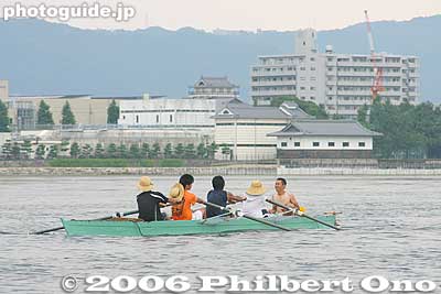 Zeze Castle ruins　膳所城跡
Keywords: shiga lake biwako shuko rowing around