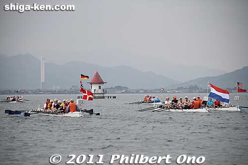 Keywords: shiga lake biwa fisa world rowing tour biwako lake biwa nagahama boats 