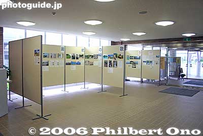Photo exhibition in Biwa Library
Keywords: shiga lake biwa rowing song photo exhibition gallery biwa library