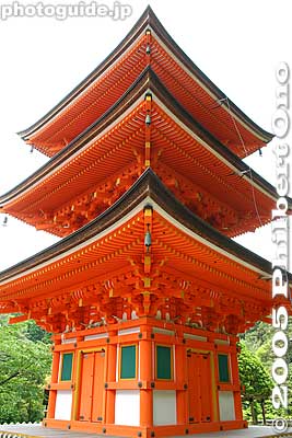 Three-Story Pagoda. Reconstructed in 2000.
Keywords: Shiga nagahama Lake Biwa Chikubushima biwa-cho Hogonji