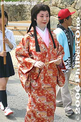 Nene, Toyotomi Hideyoshi's wife
Keywords: shiga azuchi-cho nobunaga festival matsuribijin