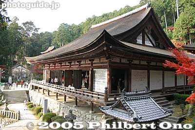 Hondo　本堂
Keywords: shiga prefecture omi-hachiman chomeiji temple saigoku pilgrimage