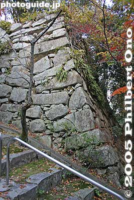 Castle wall
Keywords: shiga prefecture omi-hachiman castle fall autumn colors