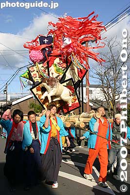 [b]Jukku-kai float[/b]. 十区会
Keywords: shiga omi-hachiman sagicho matsuri festival float boar