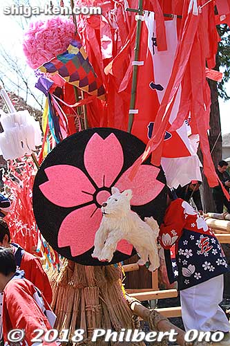 Keywords: shiga omi hachiman sagicho matsuri festival float 2018 dog