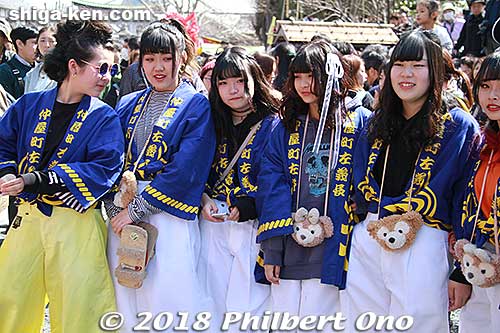 Cute doggie pouches. Suwai-cho. 仲屋町
Keywords: shiga omihachiman sagicho matsuri festival float 2018 dog