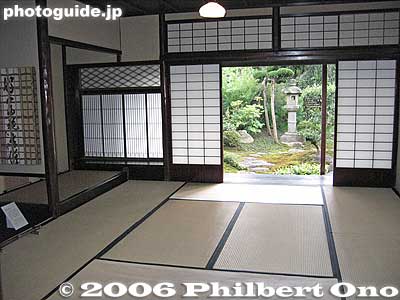 Nishikawa residence.
Keywords: shiga omi-hachiman merchant home omi shonin