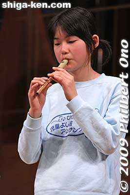 Keywords: shiga azuchi omi-hachiman bungei no sato yoshibue reed flute concert music