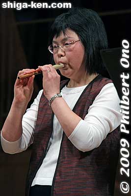 Keywords: shiga azuchi omi-hachiman bungei no sato yoshibue reed flute concert music 