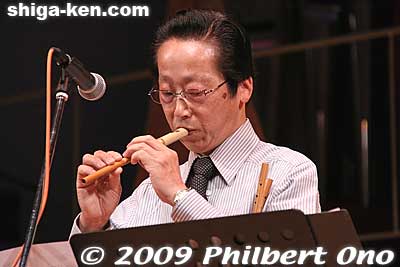 Kikui-san 菊井 了
Keywords: shiga azuchi omi-hachiman bungei no sato yoshibue reed flute concert music 