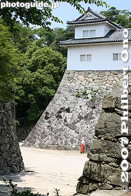 Left end of Tenbin Yagura turret.
Keywords: shiga hikone castle