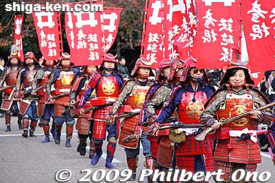 Hikone Gun Battalion
Keywords: shiga hikone castle parade festival matsuri