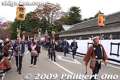Firemen
Keywords: shiga hikone castle parade festival matsuri 