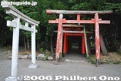 White and red torii
Keywords: japan shiga hino-cho fire festival hifuri matsuri