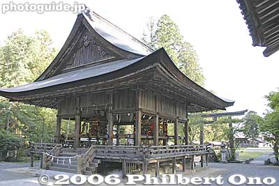 Rear view
Keywords: shiga hino-cho umamioka watamuki shrine