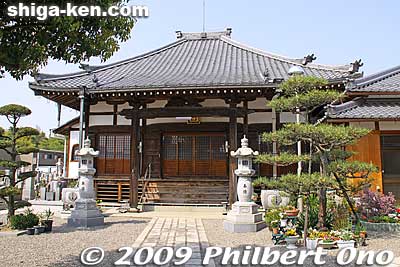 Shintokuji temple. 真徳寺
Keywords: shiga koka minakuchi-juku tokaido road post town 