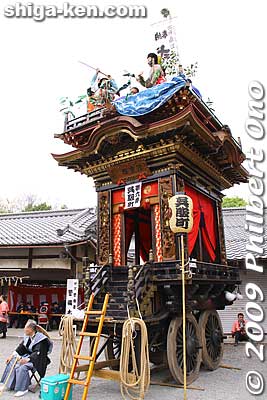Gofuku-machi
Keywords: shiga koka minakuchi hikiyama matsuri festival floats 