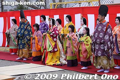 For about 660 years from the 7th century, over 60 Saio princesses served at Ise Grand Shrines. Each time there was a new emperor, a new Saio princess would be appointed to serve at Ise.
Keywords: shiga koka tsuchiyama saio princess procession kimono women matsuri festival shigabestmatsuri