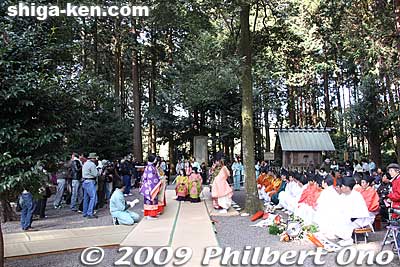 There were surprisingly few spectators.
Keywords: shiga koka tsuchiyama saio princess procession kimono women matsuri festival 