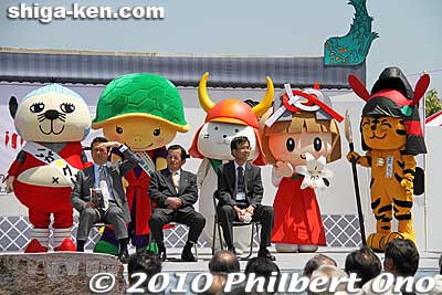 About 10 mascot characters were introduced on stage.
Keywords: shiga kora-cho takatora summit festival 
