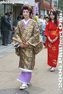 Kusatsu Shukuba Festival, Shiga Pref. 大奥夢道中
Keywords: shiga kusatsu shukuba matsuri festival kimonobijin