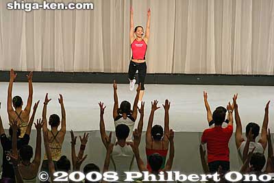 Keywords: shiga maibara sports recreation 2008 spo-rec aerobics tournament competition women girls athletes