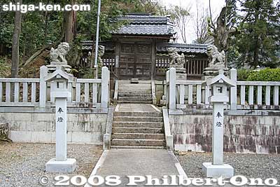 Naotaka Shrine
Keywords: shiga maibara bamba-juku banba nakasendo post stage town station shukuba shinto shrine ii naotaka