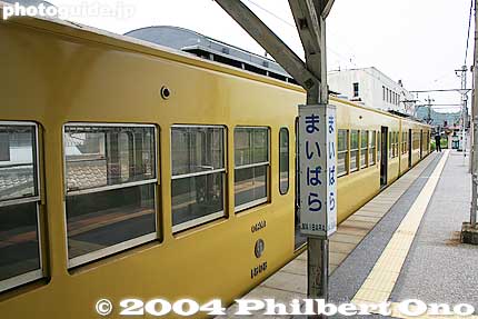Old Ohmi Railway Maibara Station.
Keywords: shiga maibara station train tokaido line