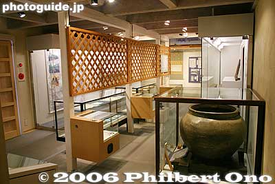 Kashiwabara-juku History Museum has more exhibits in the detached kura storehouse.
Keywords: shiga maibara kashiwabara nakasendo shukuba