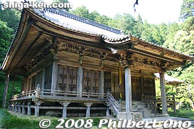 Kannonji temple Hondo
Keywords: shiga maibara kannonji temple tendai buddhist 