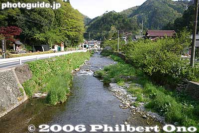 River along the way to the trout farm.
Keywords: shiga maibara samegai stage post town nakasendo road station