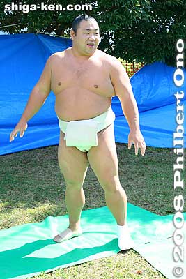 Ozeki Chiyotaikai
Keywords: shiga maibara sumo exhibition tournament wrestlers rikishi ozumo japansumo maibarasumo