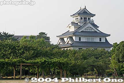 Keywords: shiga nagahama castle tower donjon