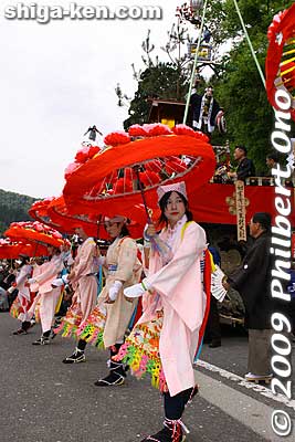 Keywords: shiga nagahama yogo chawan matsuri float festival 