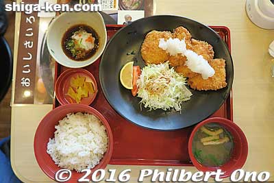 Lunch at Joyfull. Food is good. *Sadly, Joyfull restaurant at Nagahama Station Mondecool closed on Jan. 21, 2019.
Keywords: shiga nagahama station mondecool heiwado supermarket shops