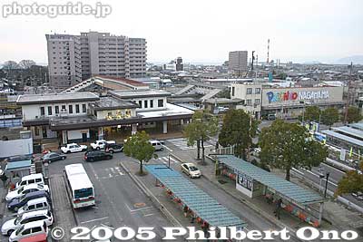 View of old Nagahama Station
Keywords: shiga nagahama JR train station