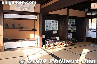 Large exhibition rooms.
Keywords: shiga nagahama azai clan history folk museum