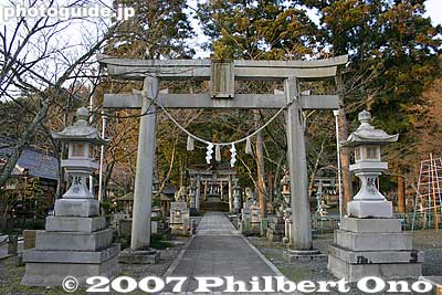 Ohofura Jinja Shrine torii
Keywords: shiga nagahama kinomoto-juku