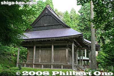 Side view of Shakudoji temple
Keywords: shiga nagahama kinomoto-juku shakudoji temple