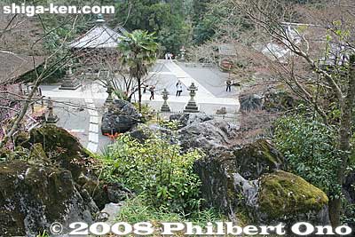 View as we head toward the Tahoto pagoda.
Keywords: shiga otsu ishiyama-dera buddhist temple