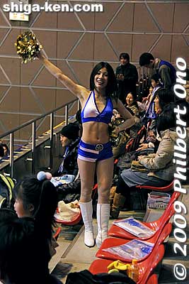 Cheerleader in the stands!
Keywords: shiga otsu LakeStars pro basketball game sports 