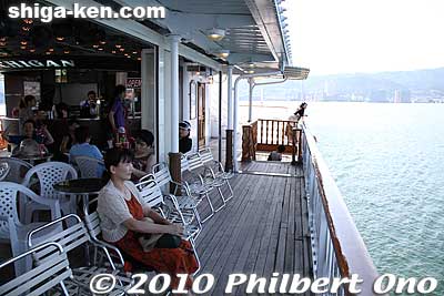 3rd floor deck.
Keywords: shiga otsu lake biwa cruise michigan paddlewheel boat 