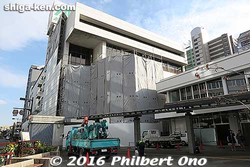 Otsu Heiwado AL Plaza being torn down in Nov. 2016.
Keywords: shiga otsu station calendar